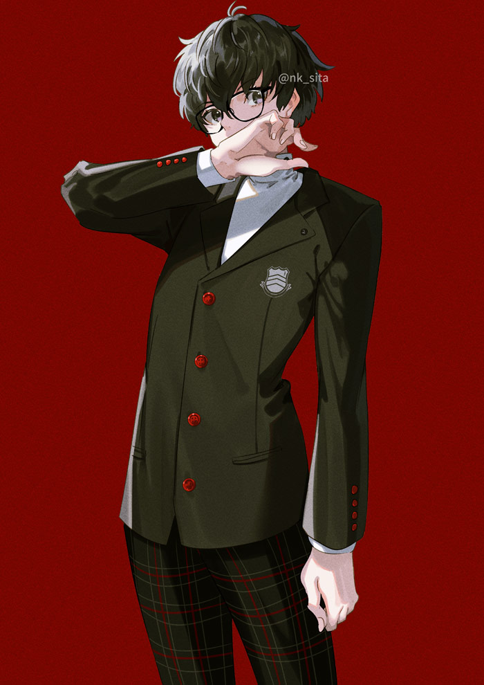 amamiya ren (persona and 1 more) drawn by nk_sita