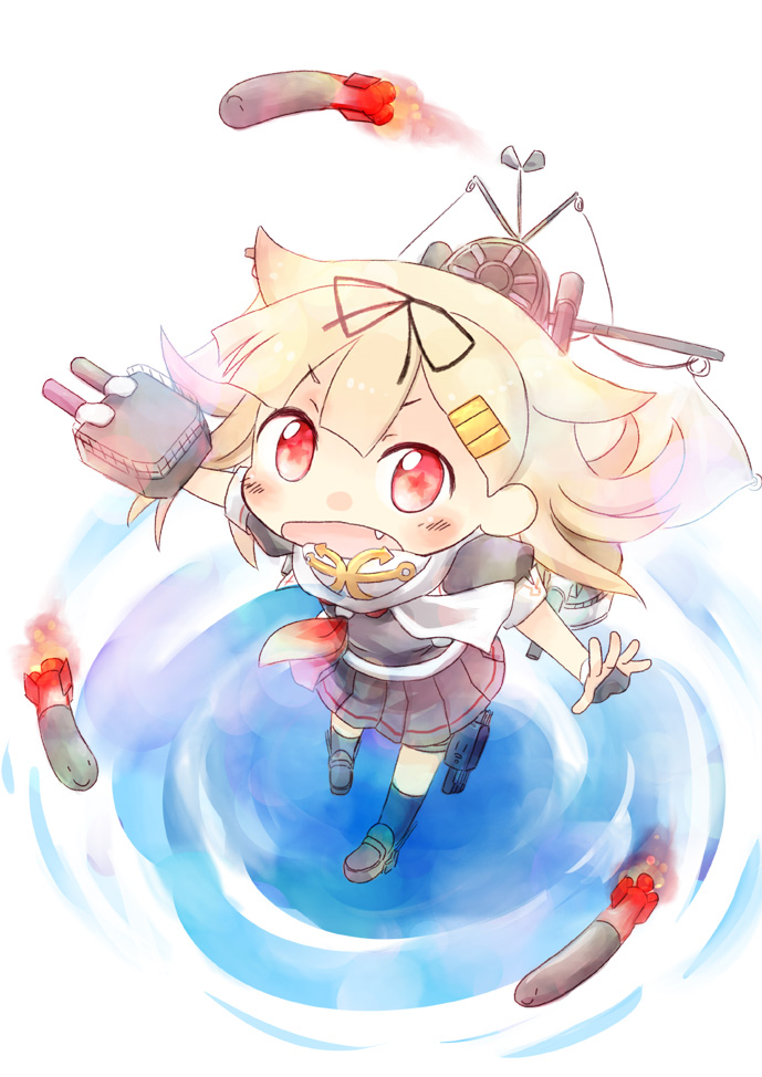 yuudachi and yuudachi kai ni (kantai collection) drawn by hinata_yuu