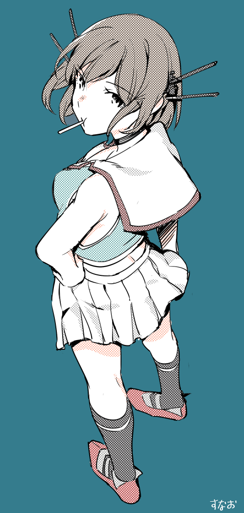 maya and maya kai ni (kantai collection) drawn by sunao_(souis)