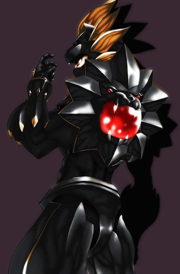 louwemon (digimon and 1 more) drawn by gerusyu