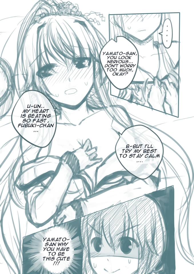 fubuki and yamato (kantai collection) drawn by hinagi_(fox_priest)