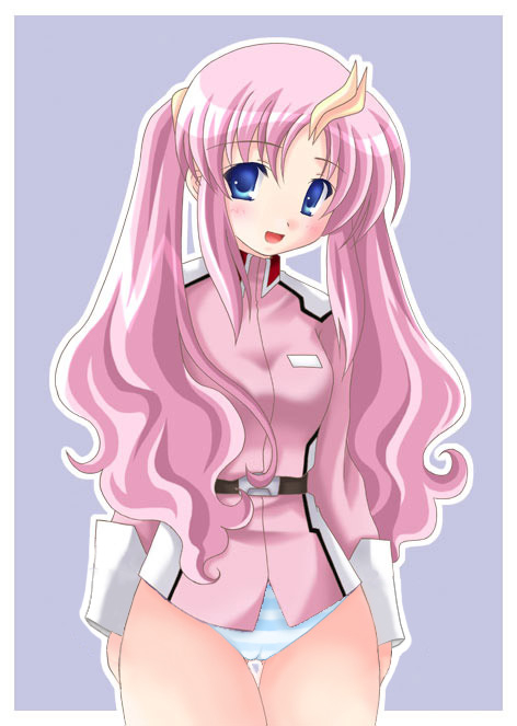 lacus clyne (gundam and 1 more) drawn by anonymous_(japanese)