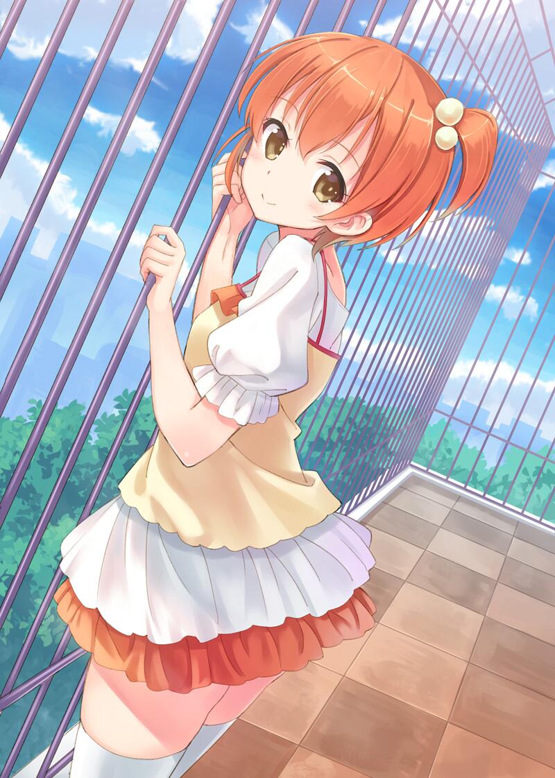 hoshizora rin (love live! and 1 more) drawn by hyuuga_azuri