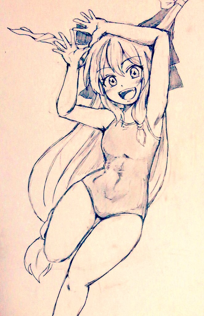 ibuki suika (touhou) drawn by d-m_(dii_emu)