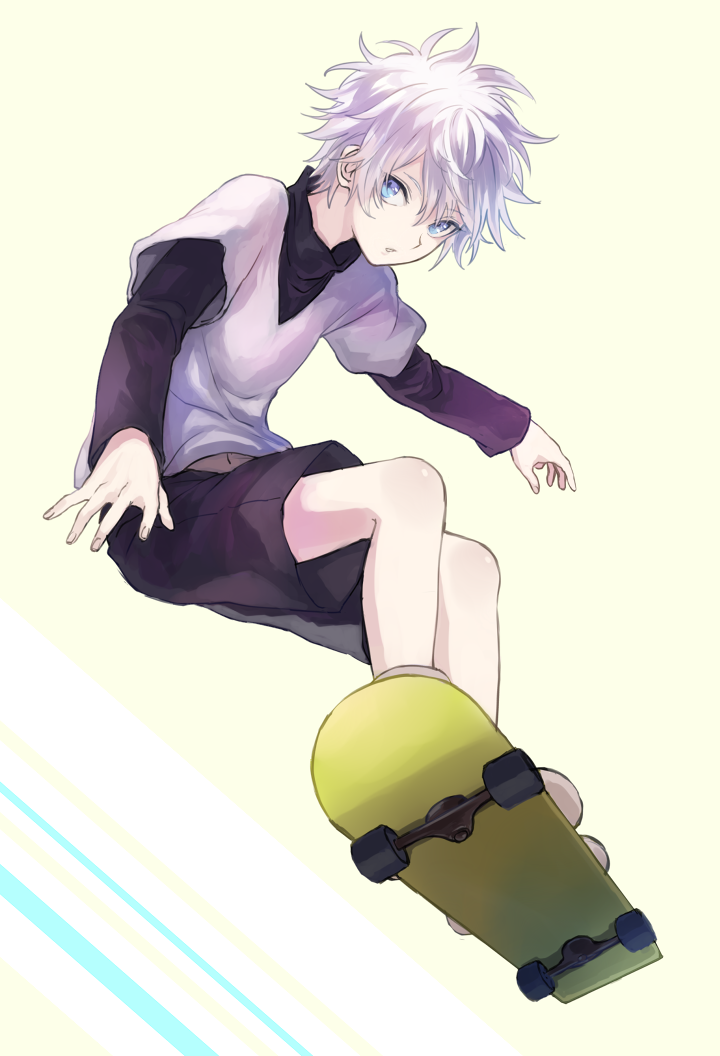 killua zoldyck (hunter x hunter) drawn by asawa_(dm_owr)