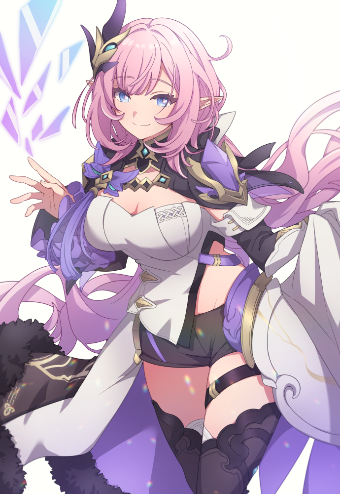 elysia (honkai and 1 more) drawn by soha_ez