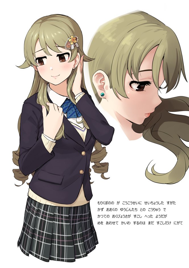 morikubo nono (idolmaster and 1 more) drawn by omaru_gyuunyuu