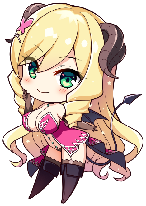 rosalina rafaelos (motto! haramase! honoo no oppai isekai chou ero succubus gakuen!) drawn by derauea