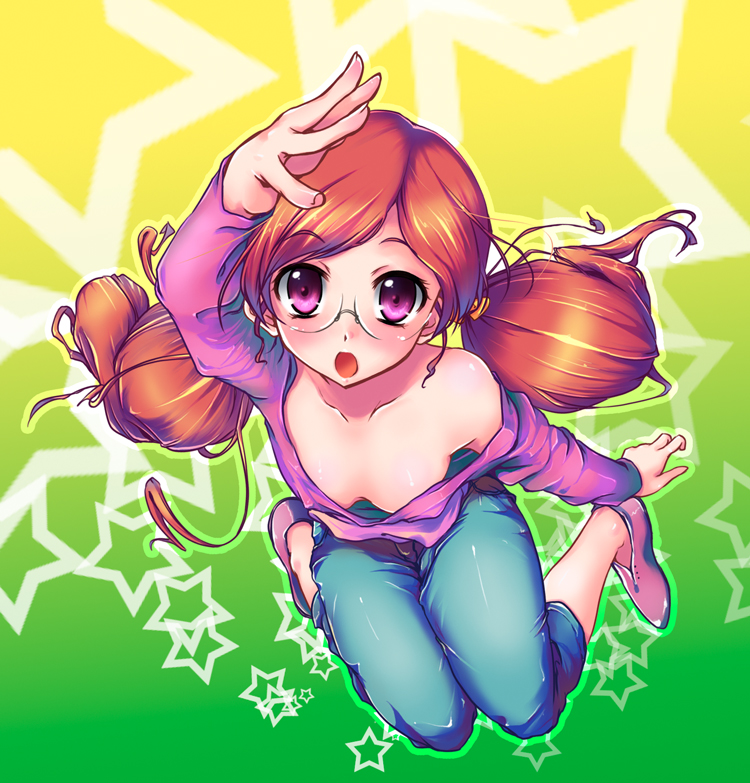hanasaki tsubomi (precure and 1 more) drawn by johnny_(from_scratch)