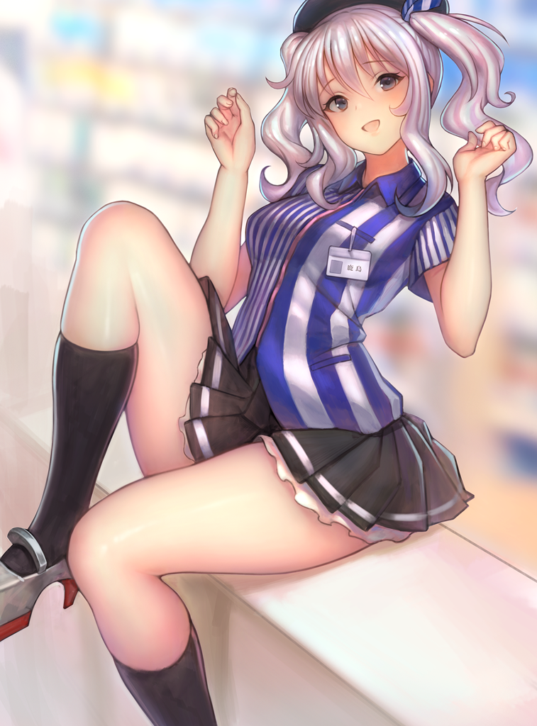 kashima (kantai collection and 1 more) drawn by urokoda