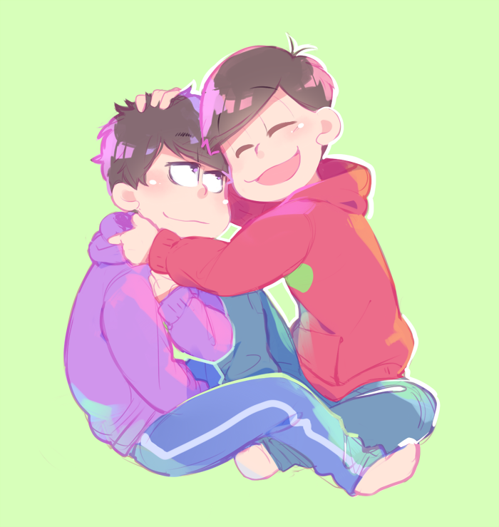 matsuno osomatsu and matsuno ichimatsu (osomatsu and 1 more) drawn by crispyfrites