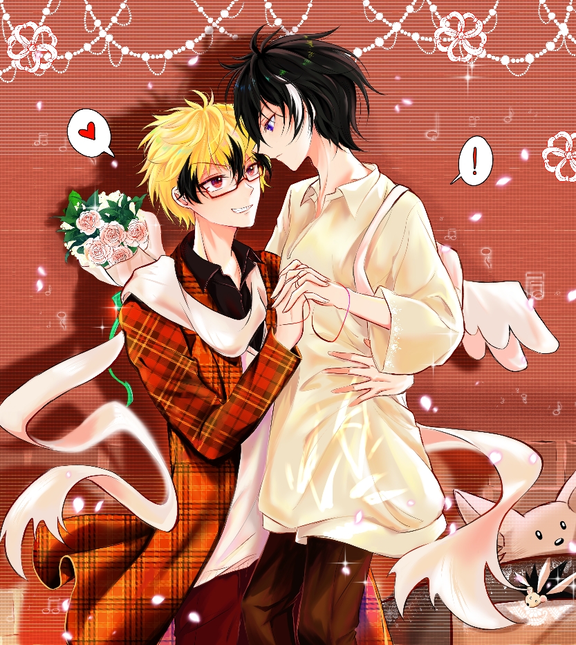 lawless and licht jekylland todoroki (servamp) drawn by fennec_artsss