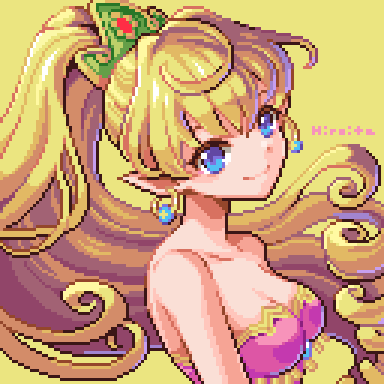primm (seiken densetsu and 1 more) drawn by hiroita