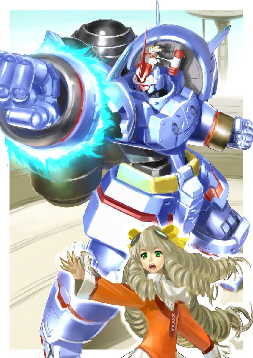 maria balthasar and seibzehn (xenogears) drawn by urara_(urara-nya)