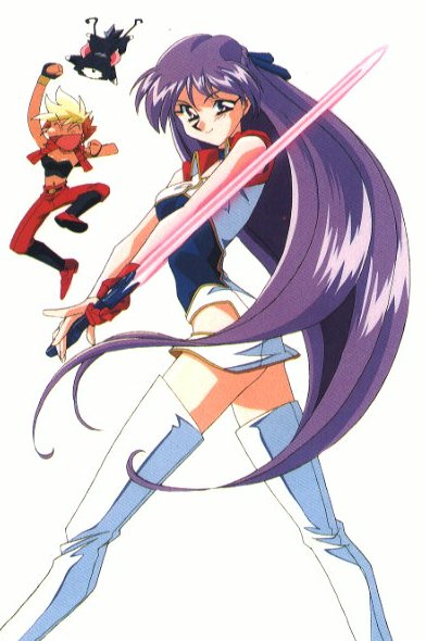 kei and yuri (dirty pair and 1 more) drawn by kimura_takahiro