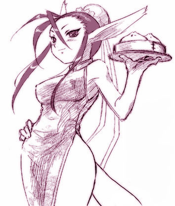 ursula (breath of fire and 1 more) drawn by dr.p