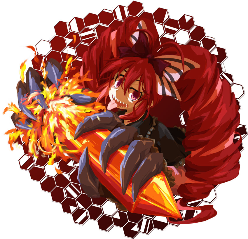 micha jawkan (senki zesshou symphogear) drawn by horiki_masaharu