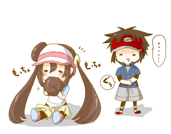 rosa and nate (pokemon and 1 more) drawn by noa_(matthew!)