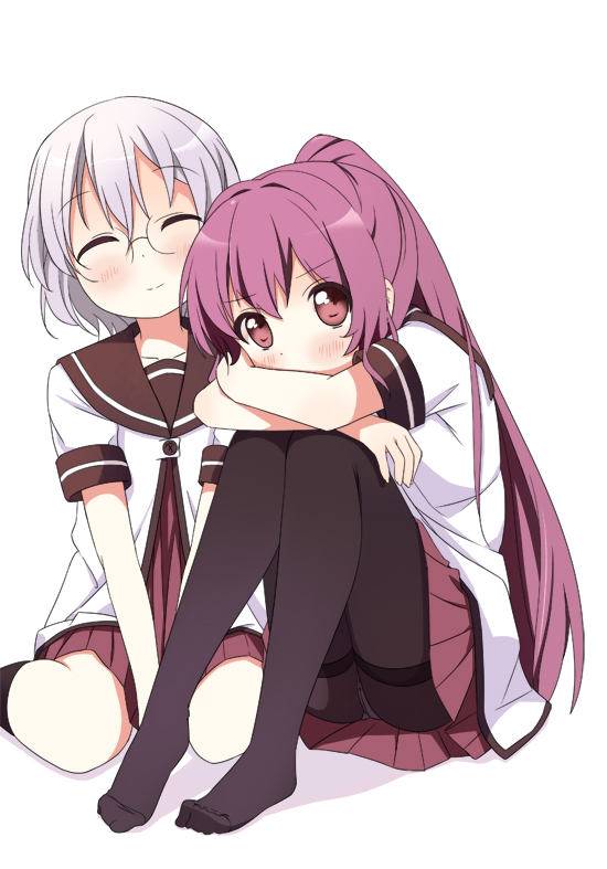 sugiura ayano and ikeda chitose (yuruyuri) drawn by hino_minato_(spec.c)