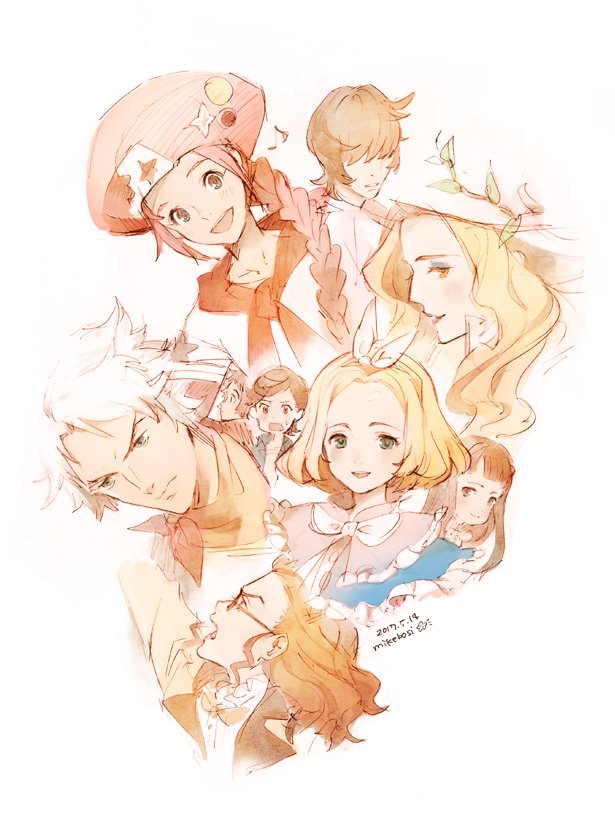 ludwig van beethoven, wolfgang amadeus mozart, franz schubert, frederic chopin, franz liszt, and 4 more (classicaloid) drawn by mikebosi