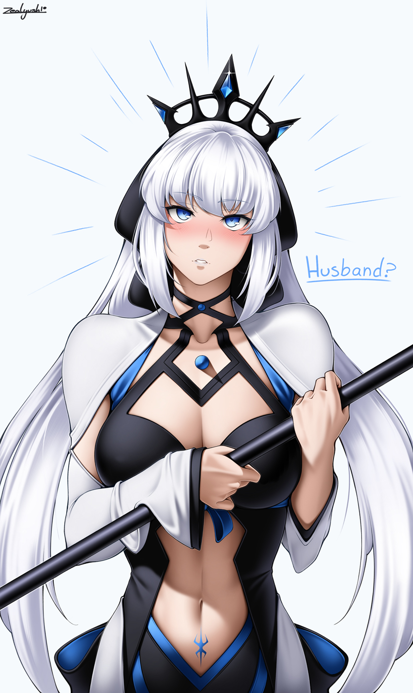morgan le fay (fate and 1 more) drawn by zealyush