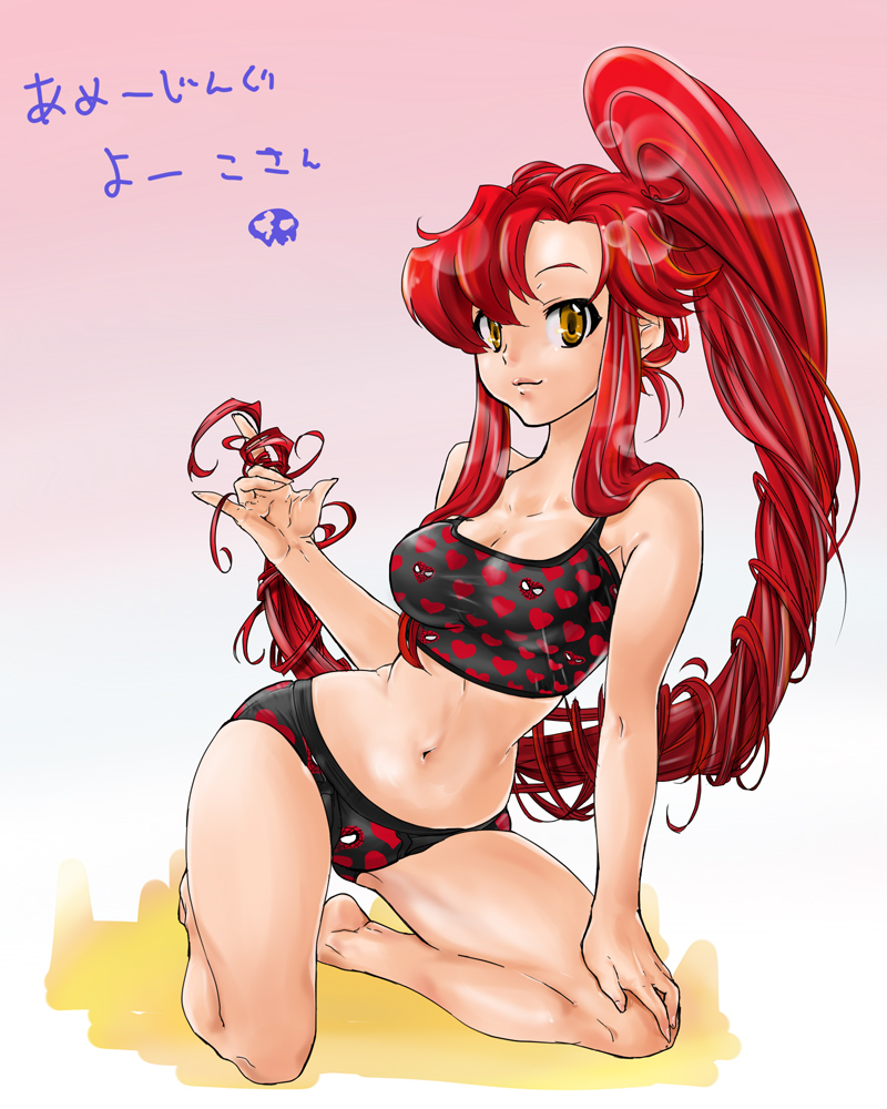 yoko littner and spider-man (marvel and 2 more) drawn by kaname_hibana