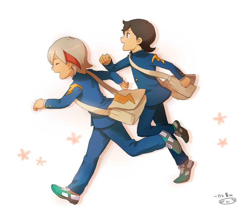 ichino nanasuke and aoyama shunsuke (inazuma eleven and 1 more) drawn by mizuhara_aki