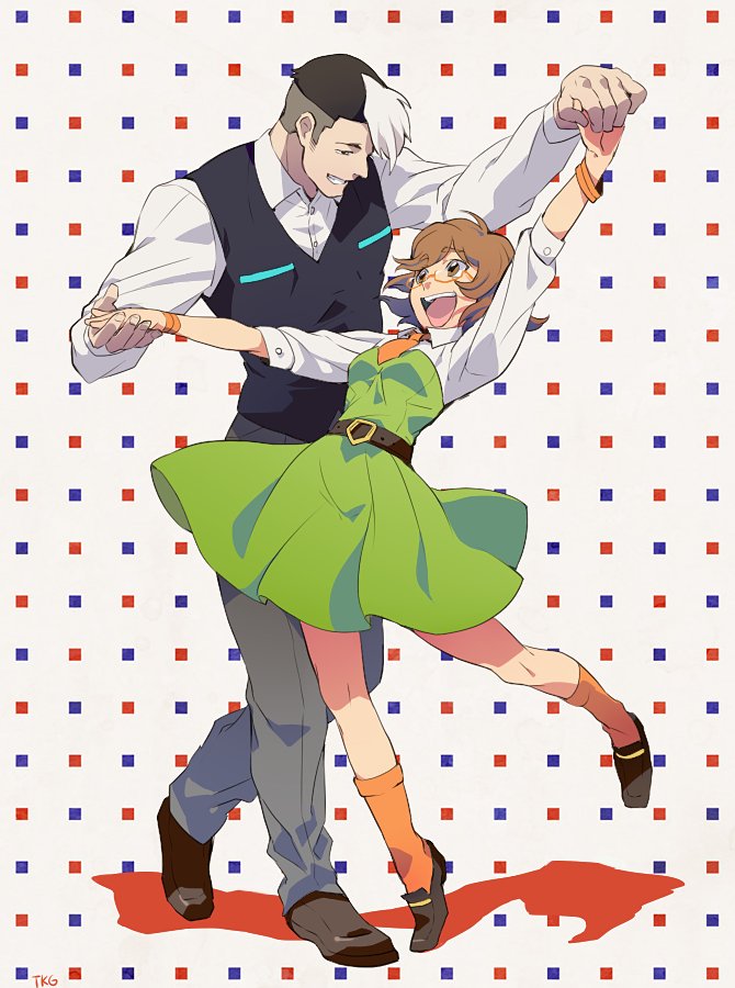takashi shirogane and pidge gunderson (voltron and 1 more) drawn by t_k_g
