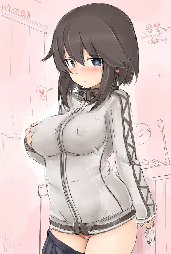 hayasui (kantai collection) drawn by okiraku_nikku