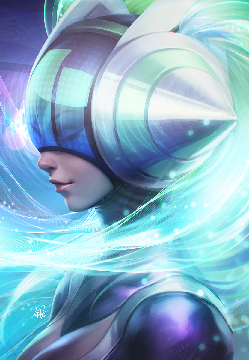 sona and dj sona (league of legends) drawn by stanley_lau