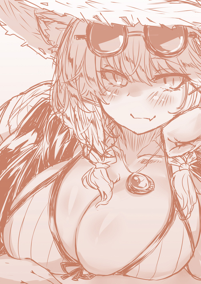 utage (arknights) drawn by yume_(i_think.)