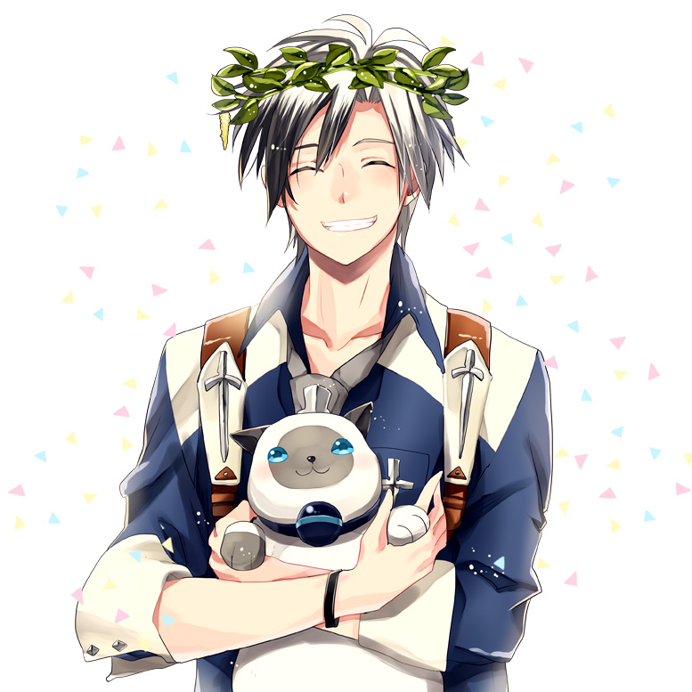 ludger will kresnik and rollo (tales of and 2 more) drawn by houhou_(black_lack)
