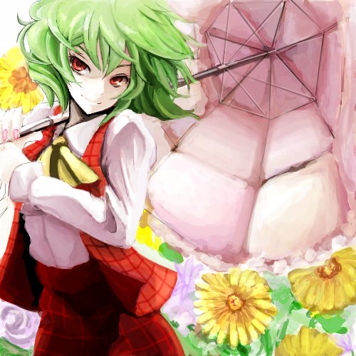kazami yuuka (touhou) drawn by kanaa_(apple_tea_z)