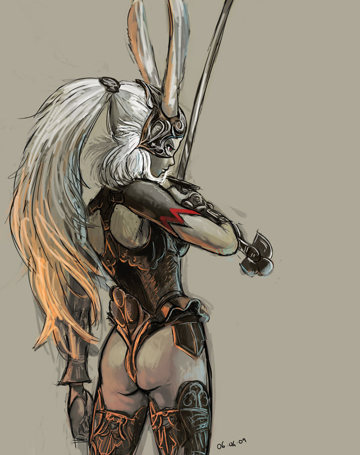 fran (final fantasy and 1 more) drawn by nekkeau