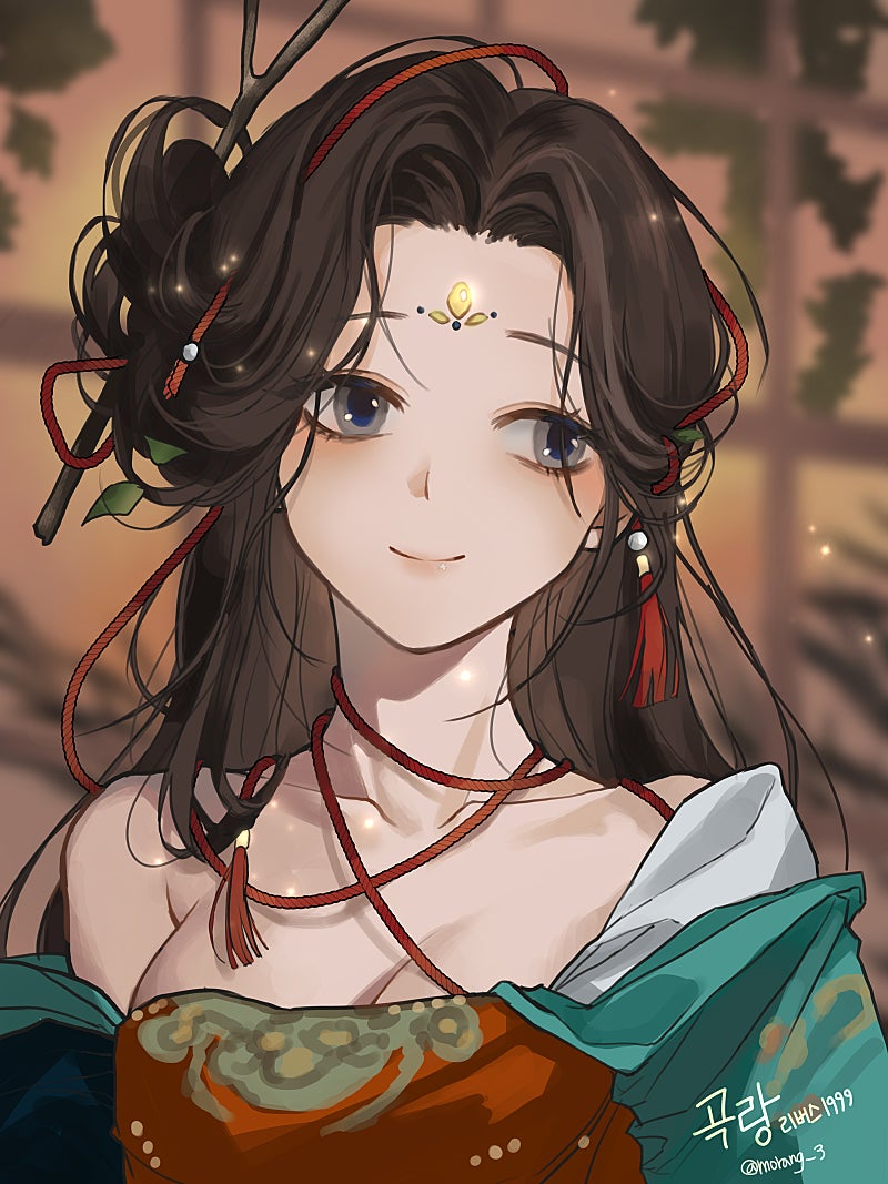 jiu niangzi (reverse:1999) drawn by morang_(morang_3)