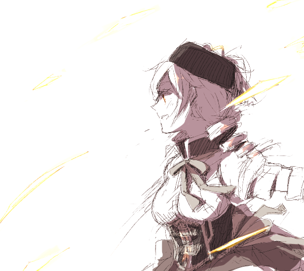 tomoe mami (mahou shoujo madoka magica) drawn by hanyae