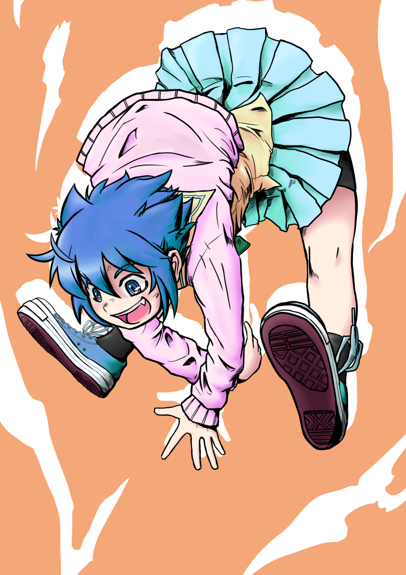 serizawa akane (pani poni dash!) drawn by kasupikai
