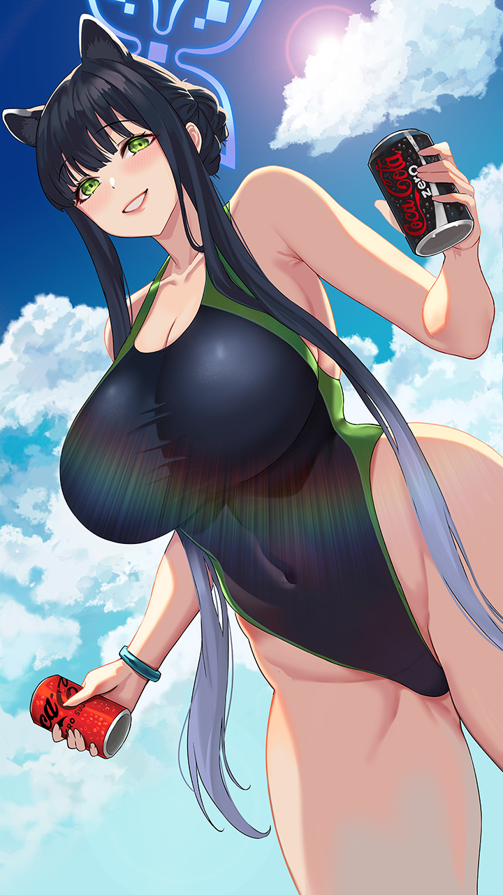 shun (blue archive and 1 more) drawn by jamgom
