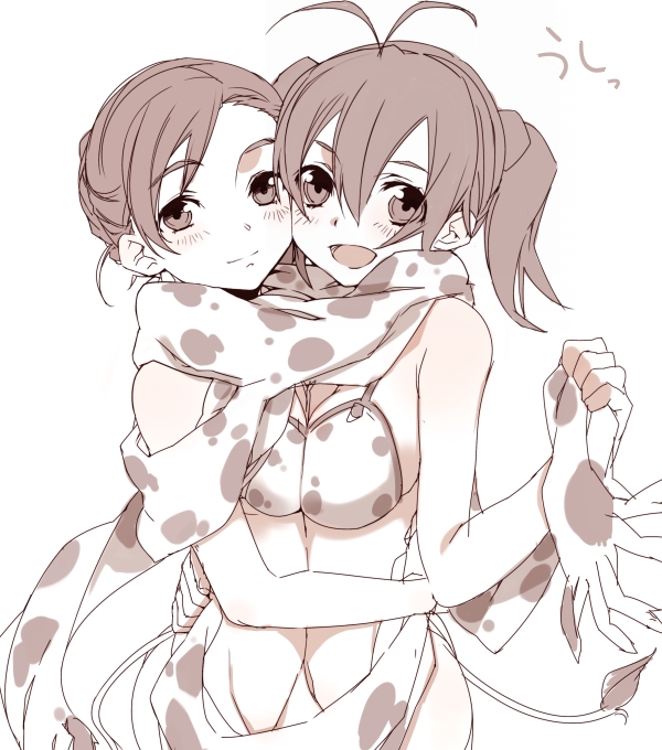 umezu-san and murata-san (original) drawn by bunbun