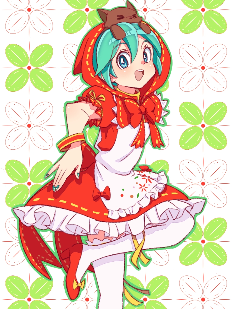 hatsune miku (vocaloid and 3 more) drawn by user_nddw3738