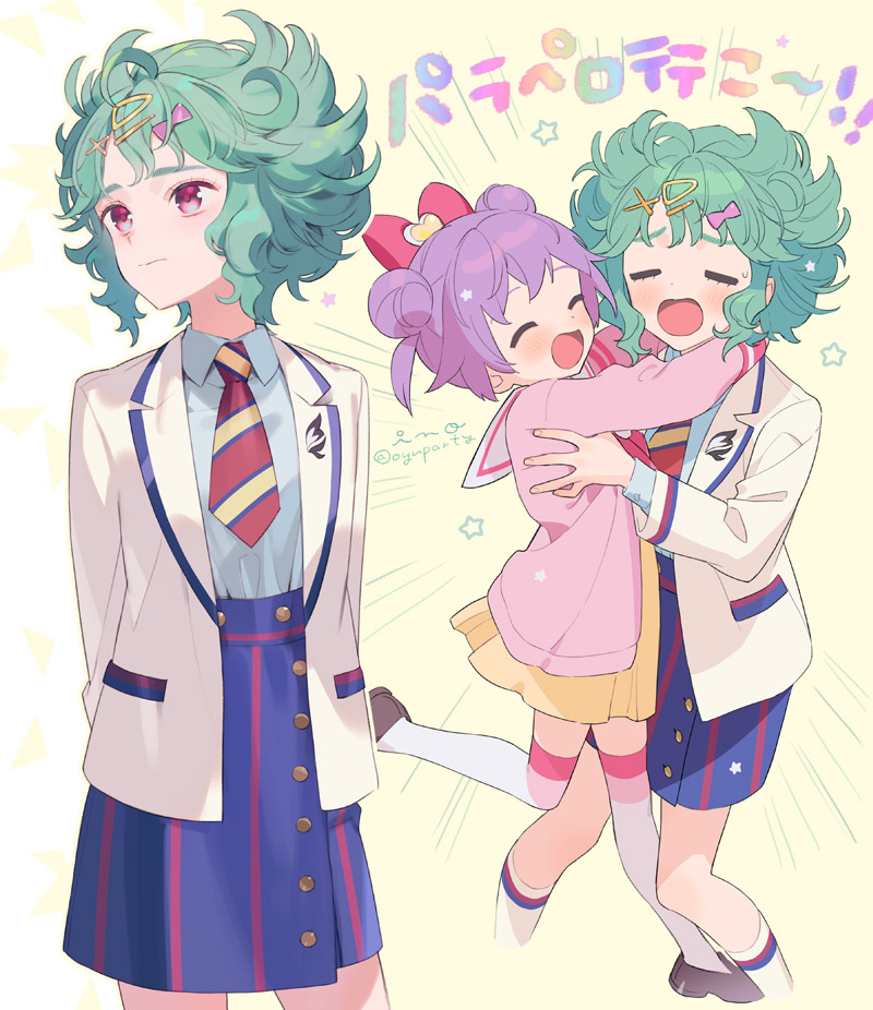 manaka laala and katasumi amari (pretty series and 2 more) drawn by inogashi