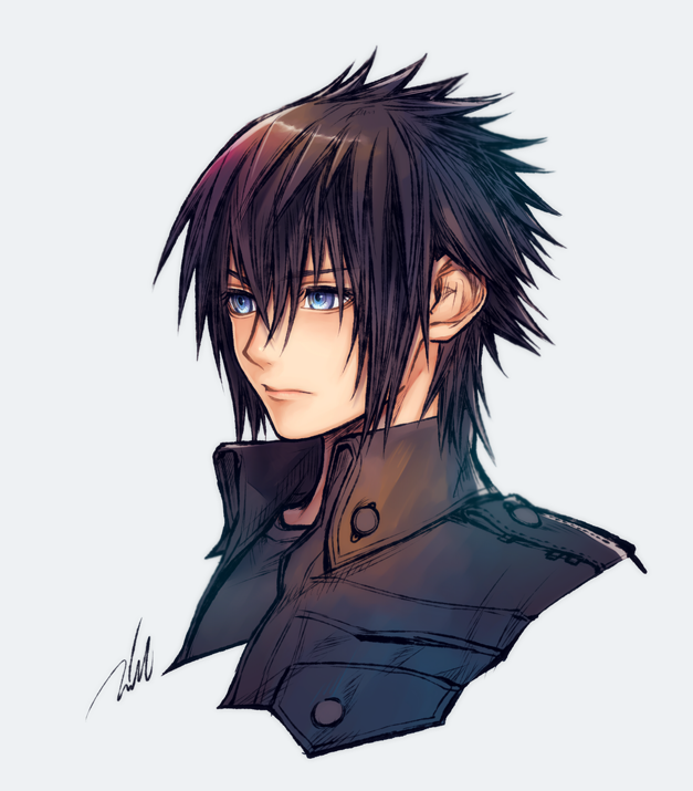 noctis lucis caelum (final fantasy and 1 more) drawn by mim_(mimya0600)