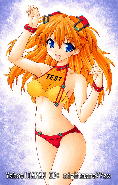 souryuu asuka langley (neon genesis evangelion and 2 more) drawn by nightmare77zx
