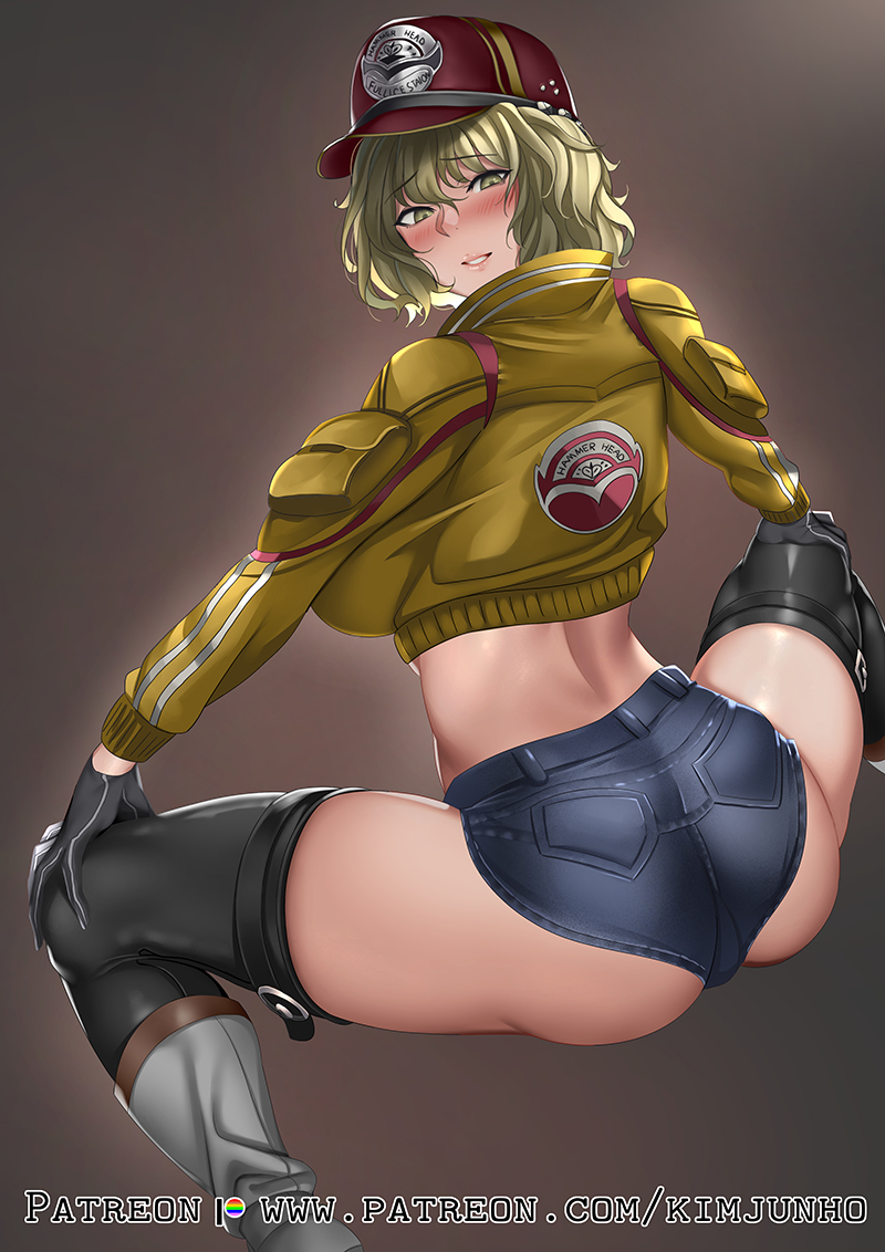 cindy aurum (final fantasy and 1 more) drawn by jjanda