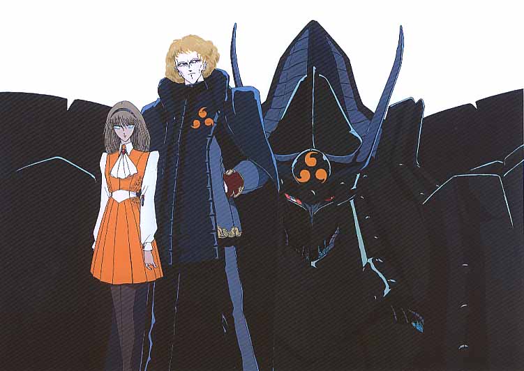 fatima, vatshu the black knight, est, and decors weiszmel (five star stories) drawn by nagano_mamoru