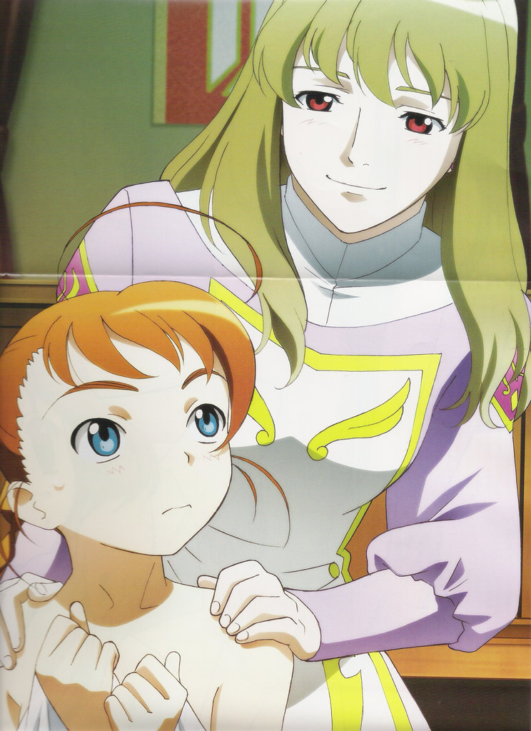 arika yumemiya and shizuru viola (my-otome) drawn by suzuki_yukie