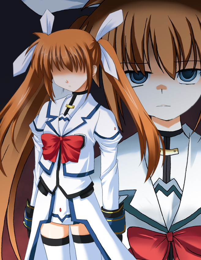 takamachi nanoha (lyrical nanoha and 1 more) drawn by odayan