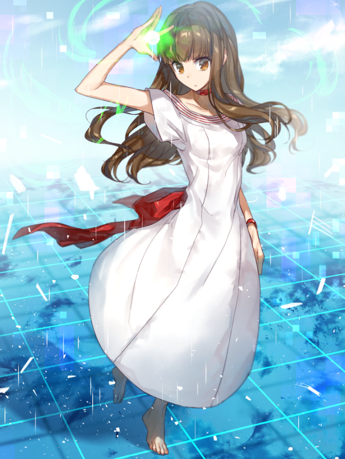 kishinami hakuno (fate and 2 more) drawn by chocoan