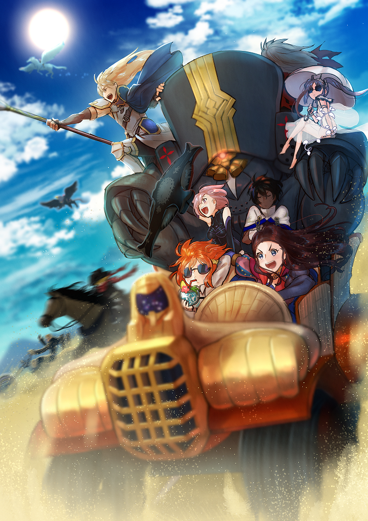 mash kyrielight, fujimaru ritsuka, astolfo, medusa, leonardo da vinci, and 9 more (fate and 3 more) drawn by galibo