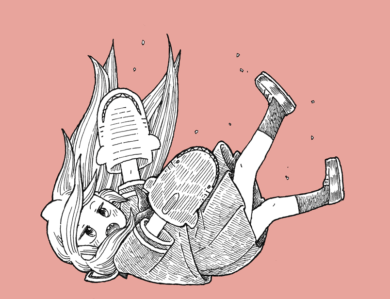 fukada ichika (original) drawn by yukimoto_shuuji_(gurigura)
